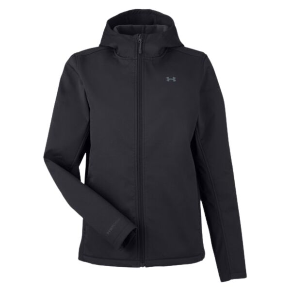 Sports - Under Armour Ladies' ColdGear® Infrared Shield 2.0 Hooded Jacket Thumbnail
