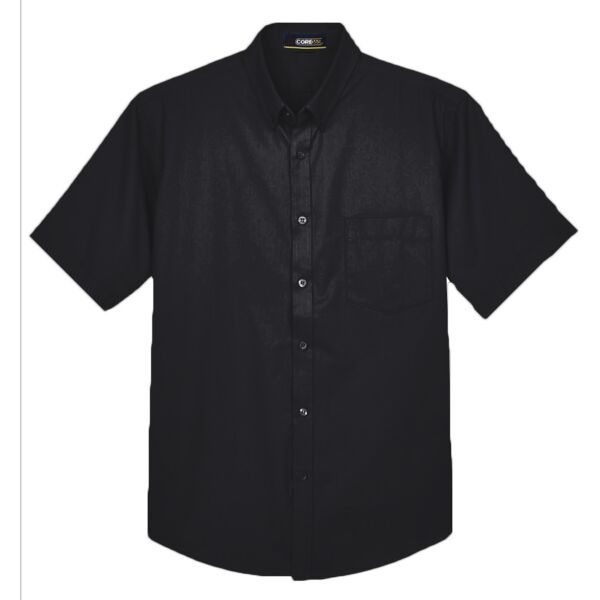 Men's Optimum Short Sleeve Twill Dress Shirt Thumbnail